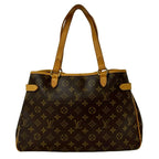 Louis Vuitton Batignolles Oriental Monogram Leather Tote Bag Handbag Brown 406-7 — view 4