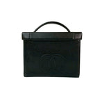 Chanel Coco Caviar Leather 2-Way Handbag Vanity Bag — view 4