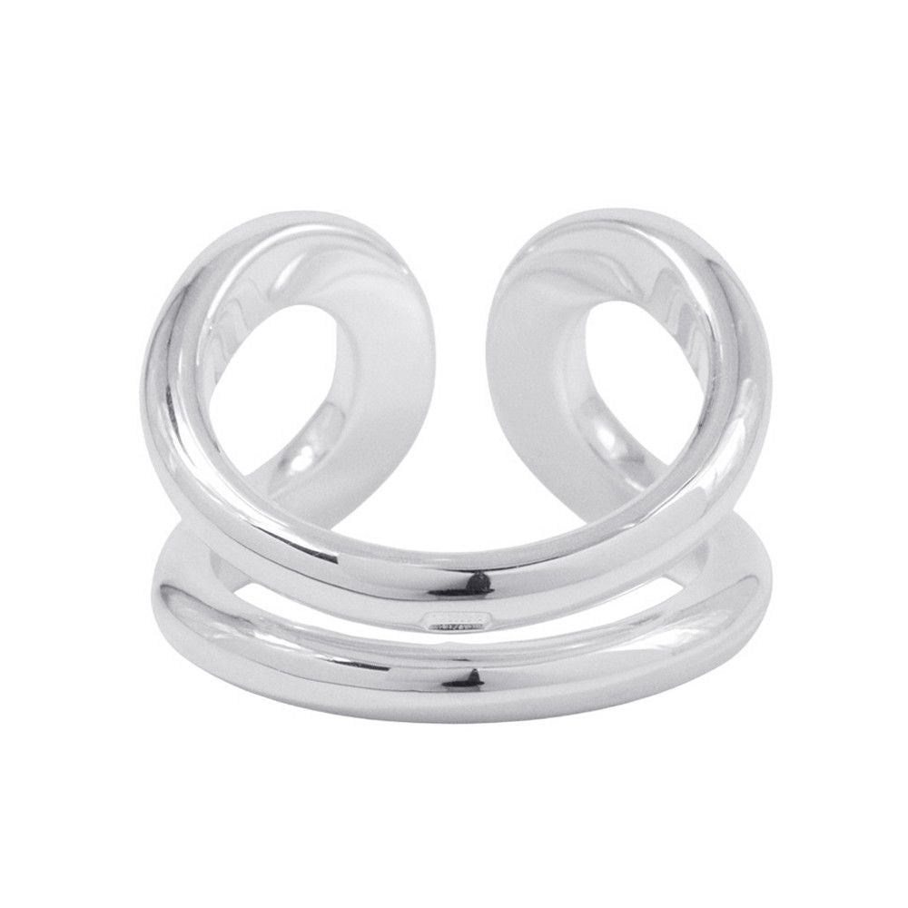 Hermes Ring Lima PM Silver 49 — view 4