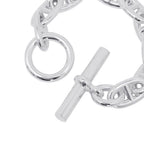 Hermes Bracelet Chaine D'ancre TGM 10 Links Silver — view 4