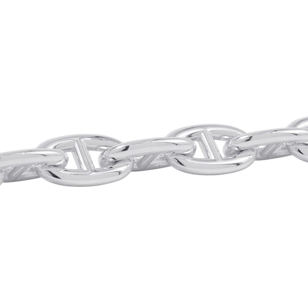Hermes Bracelet Chaine D'ancre TGM 10 Links Silver — view 2