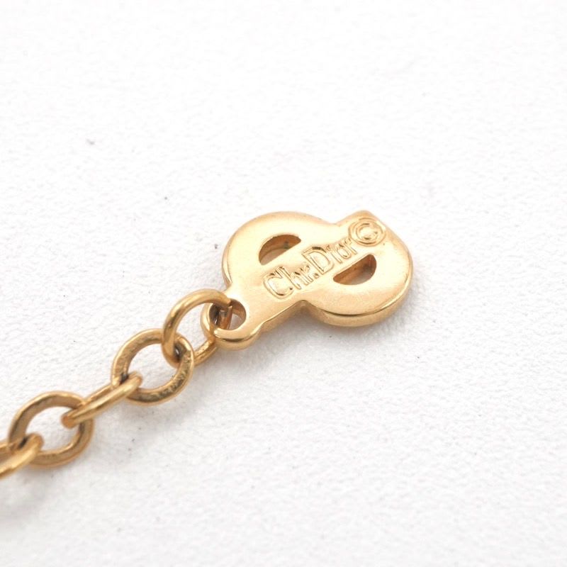 Christian Dior Necklace Pendant Choker Logo CD Vintage — view 7