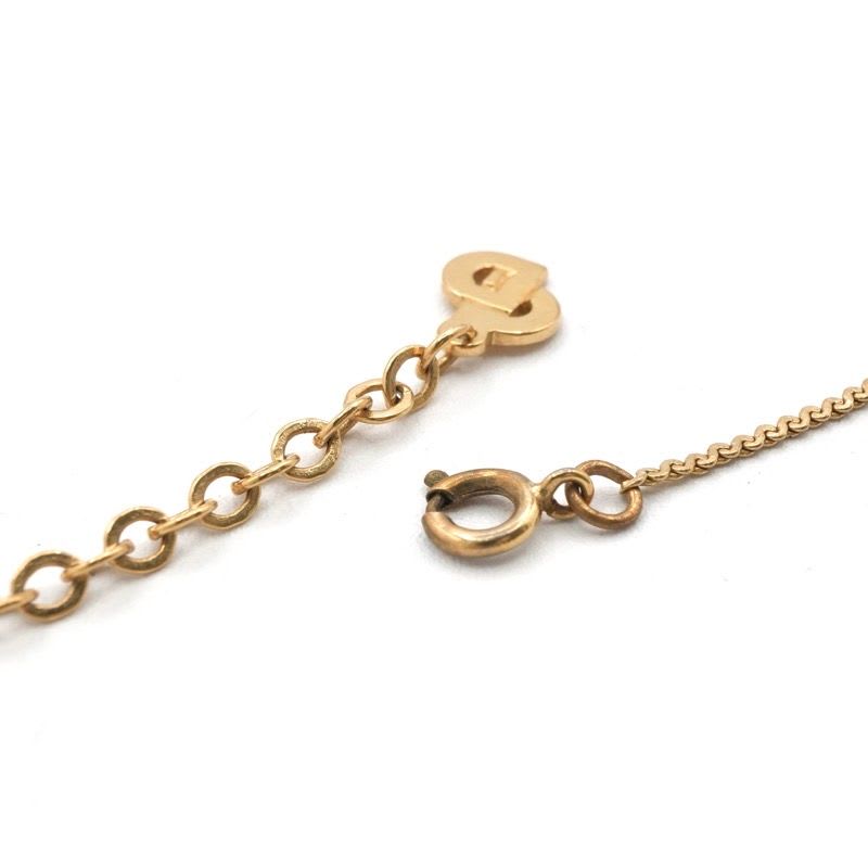 Christian Dior Necklace Pendant Choker Logo CD Vintage — view 6