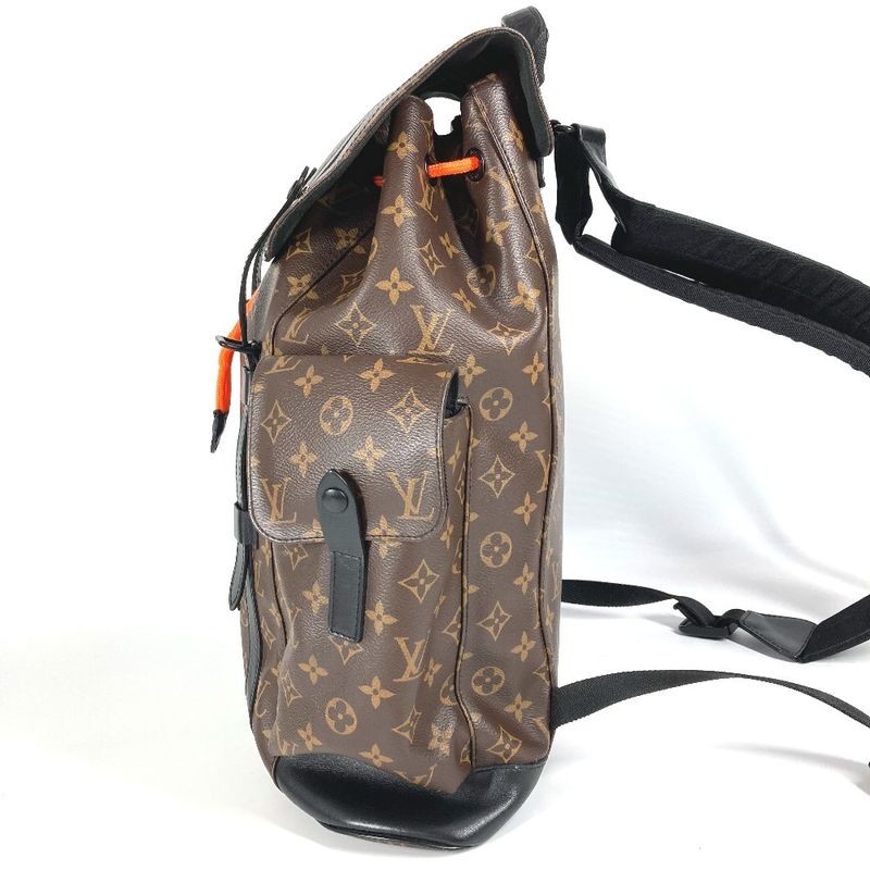 Louis Vuitton Backpack Christopher PM Canvas Brown — view 3