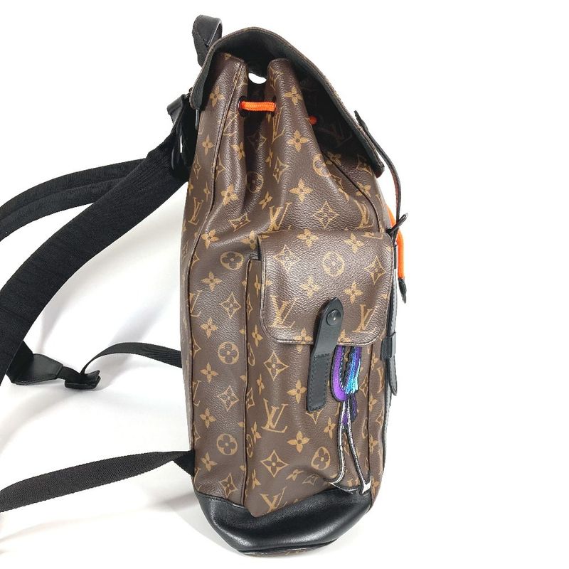 Louis Vuitton Backpack Christopher PM Canvas Brown — view 4