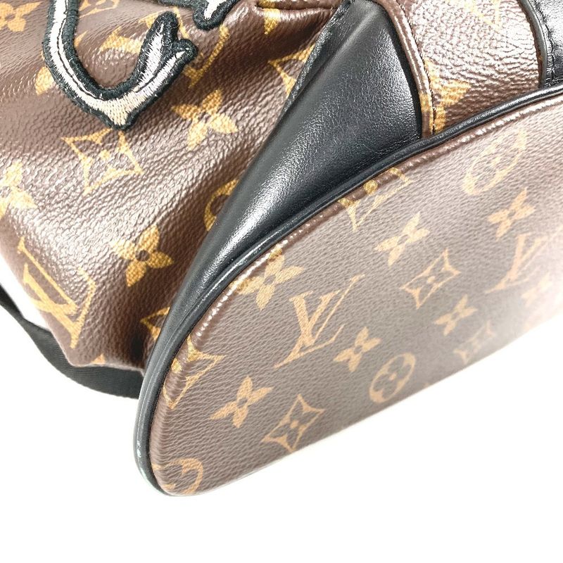 Louis Vuitton Backpack Christopher PM Canvas Brown — view 7