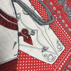 Hermes Scarf Carre Geant 140 Cashmere Red — view 5