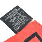 Hermes Scarf Carre Geant 140 Cashmere Red — view 3
