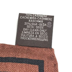 Hermes Scarf Carre Geant 140 Cashmere Brown — view 3