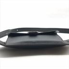 Hermes Elan Pocket Swift Waist Pouch Belt Bag Black Silver — view 3