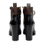 Louis Vuitton Star Trail Line Monogram Short Boots Ankle Lace Up Leather — view 5