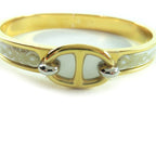 Hermes 2024 Mini Click Chaine D'ancre Grand Appara Bangle White Gold Box Storage — view 6