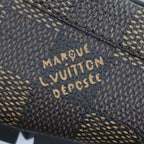 Louis Vuitton 1 Adgbg Driver Damier Grain Calf Leather Ebene Moccasin Deck — view 8