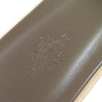 Hermes Oran Etoupe H Logo Leather Flat Sandals Mule 37 Box Storage Bag — view 9