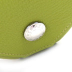 Hermes Levain Quatre Le 24 Chevre Vert Anise Silver Hardware — view 7