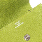 Hermes Levain Quatre Le 24 Chevre Vert Anise Silver Hardware — view 8
