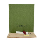 Gucci Boots Short Shearling Shoes Horsebit GG Pattern Fabric — view 9