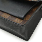 Louis Vuitton Damier Portefeuille Vavin Shoulder Bag Chain Noir Black — view 3