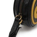 Gucci Game Patch Logo Shoulder Bag Pochette Crossbody Patent Leather Rubber — view 5
