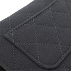 Chanel Quilted Coco Mark Eco Bag Tote Chain Shoulder Cotton Jersey Nylon — view 3