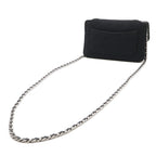 Chanel Quilted Coco Mark Eco Bag Tote Chain Shoulder Cotton Jersey Nylon — view 2
