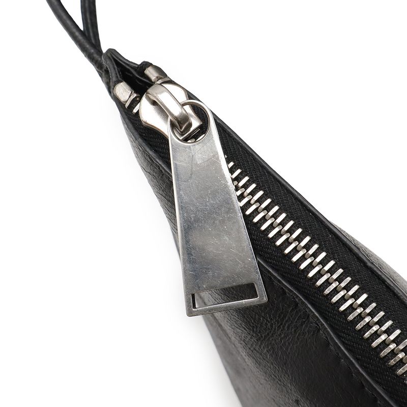 Bottega Veneta Maxi Intrecciato Tote Bag Leather Black With Pouch — view 6