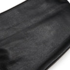 Bottega Veneta Maxi Intrecciato Tote Bag Leather Black With Pouch — view 7