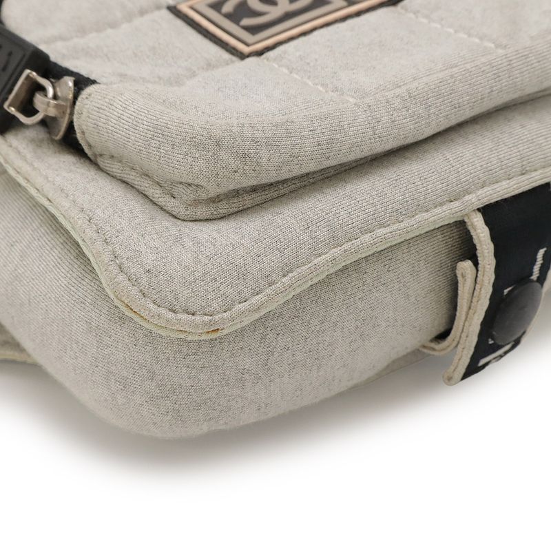 Chanel Sports Line Chocolate Bar Stitch Waist Pouch Body — view 3