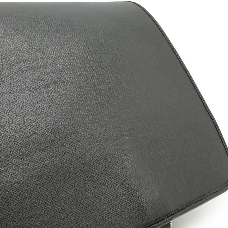 Louis Vuitton Taiga Andrey Shoulder Bag Messenger Crossbody Leather Ardoise — view 8