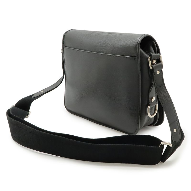 Louis Vuitton Taiga Andrey Shoulder Bag Messenger Crossbody Leather Ardoise — view 2
