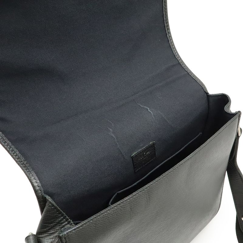 Louis Vuitton Taiga Andrey Shoulder Bag Messenger Crossbody Leather Ardoise — view 6