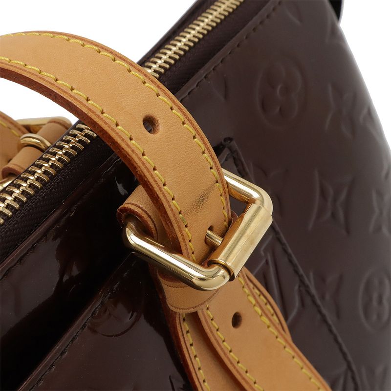 Louis Vuitton Monogram Vernis Rosewood Avenue Shoulder Bag Tote — view 7