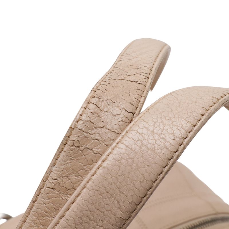 Chanel Chocolate Bar Stitch Mini Boston Bag Shoulder Caviar Leather — view 5