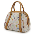 Louis Vuitton Monogram Multicolor Priscilla Handbag Mini Bag Blonde White — view 2