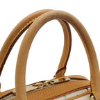 Louis Vuitton Monogram Multicolor Priscilla Handbag Mini Bag Blonde White — view 5
