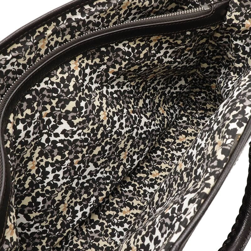 Celine Paris Macadam Boogie Bag Tote Denim Leather Black Silver — view 5