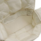 Bottega Veneta Candy Padded Tech Cassette Shoulder Bag Pochette Nylon White — view 5