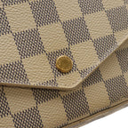 Louis Vuitton Damier Azur Pochette Felicie Shoulder Bag Chain 2-Way Clutch — view 4