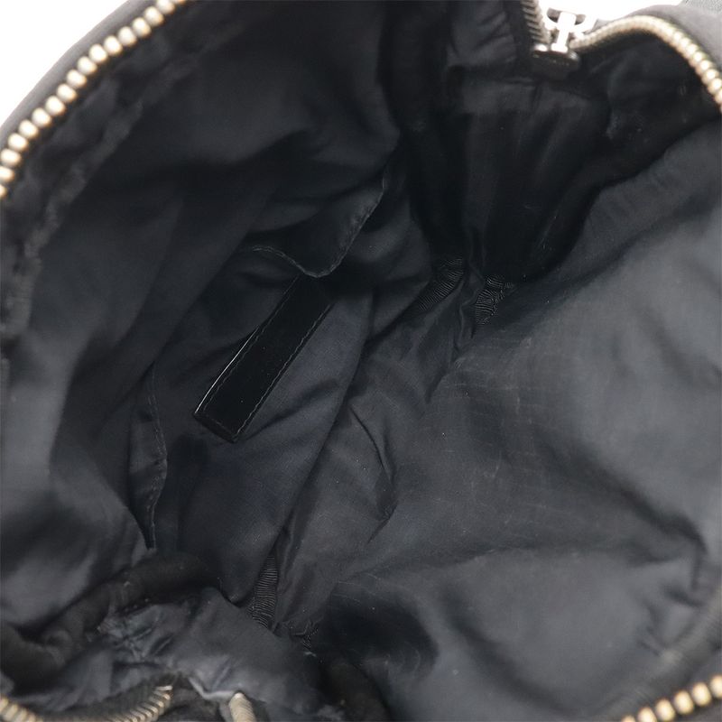 Yves Saint Laurent Shoulder Bag Pochette Canvas Leather — view 7