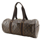 Louis Vuitton Sporty Bobur Monogram Canvas Brown Ar3059 Boston Bag — view 2