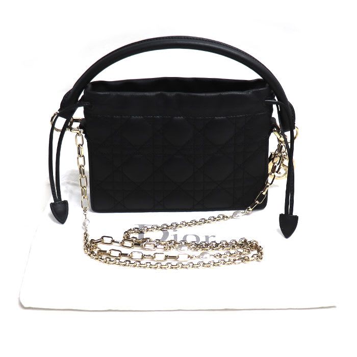 Dior Lady Milly Mini Shoulder Bag Black M900 — view 7