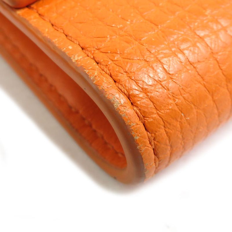 Bottega Veneta Bifold Orange Wallet — view 5