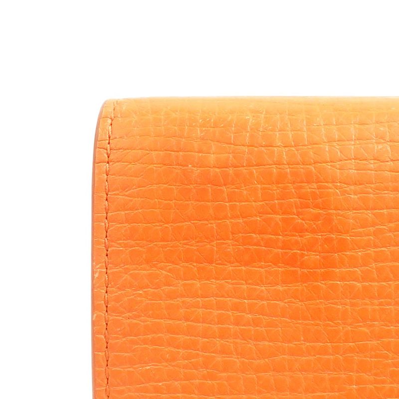 Bottega Veneta Bifold Orange Wallet — view 6