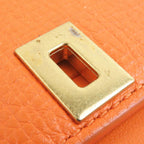 Bottega Veneta Bifold Orange Wallet — view 8