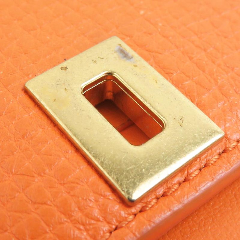 Bottega Veneta Bifold Orange Wallet — view 8
