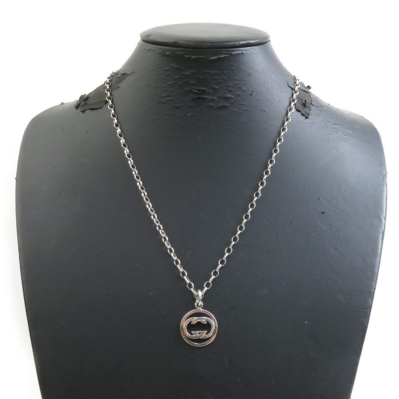 Gucci Interlocking-G Silver-Tone Necklace — view 8