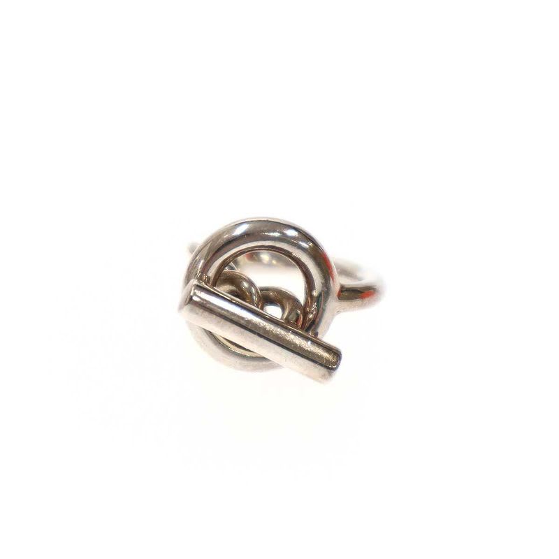 Hermes Croisette GM Ring 21 Silver 50 — view 5
