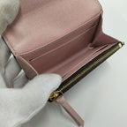Louis Vuitton Porte Monnaie Rosalie Coin Case Rose Ballerine Monogram — view 8