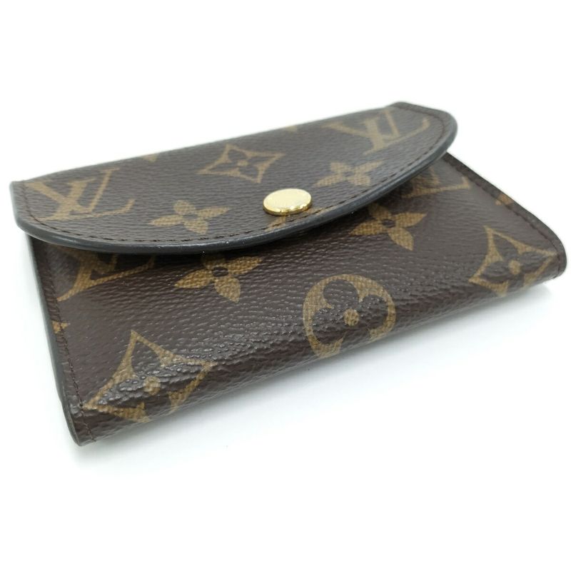 Louis Vuitton Porte Monnaie Rosalie Coin Case Rose Ballerine Monogram — view 6