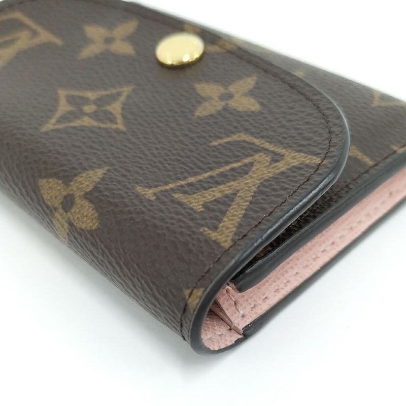 Louis Vuitton Porte Monnaie Rosalie Coin Case Rose Ballerine Monogram — view 5